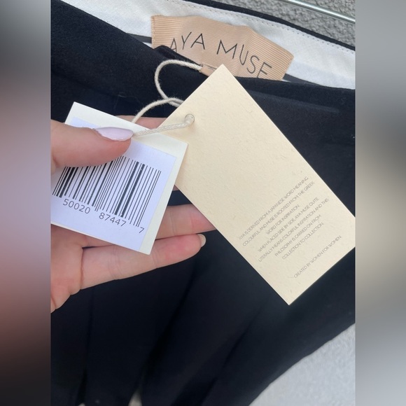 AYA MUSE Black Luco Trousers New with Tags! - Picture 6 of 8